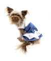 Denim Spring Dog Dress by Parisian Pet