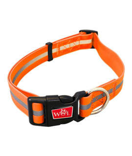Wigzi Waterproof Dog Collar - Orange