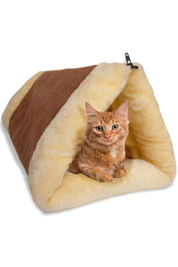 2-In-1 Pet Tunnel Fleece Bed For Cats & Dogs