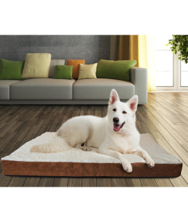 Pet Orthopedic Foam Bed Crate Cushion For Dogs & Cats Medium