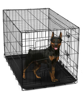 Pet Training Crate Folding Wire Kennel Playpen For Dogs & Cats - 24"