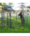 Paws & Pals Dog Animal Heavy Duty Metal Pet Playpen Fence Kennel, 01-40