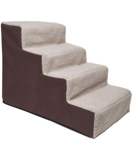 Paws & Pals Pet Stairs - 4 Steps, Brown