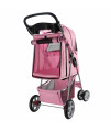 Pink Pet Stroller