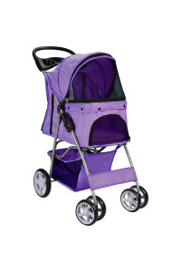 Purple Pet Stroller