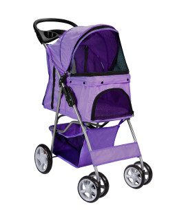 Purple Pet Stroller
