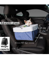 Pet Booster Seat - Blue