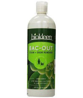 Biokleen Bac-Out Stain + Odor Remover 32 Oz Flip Top
