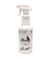 AE Cage Company Poop D Zolver Bird Poop Remover Lime Coconut Scent 32 oz Sprayer