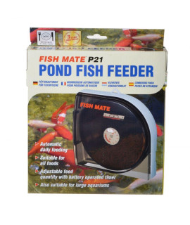 AM POND FISH FEEDER - 21 FEEDINGS