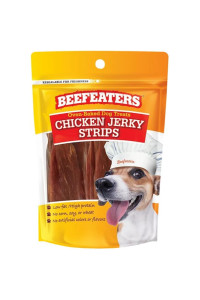 Beefeaters Oven Baked Chicken Jerky Strips Dog Treat 9 oz