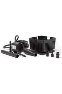 Beckett Submersible Pump and Container Kit for Mini Fountains and Bird Baths Black 1 count
