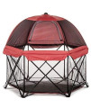 Carlson Six Panel Deluxe Pen with Canopy - Red 1 count