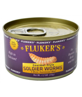 FK 1.2OZ GOURMET CAN SOLDIER WORMS