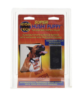 High Tech Pet Super Hush Puppy Sonic Bark Control Collar 1 count