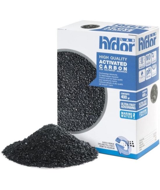 Hydor High Quality Activated Carbon for Saltwater Aquarium 1 count