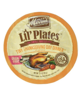 Merrick Lil Plates Grain Free Tiny Thanksgiving Day Diner 3.5 oz