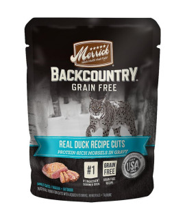 Merrick Grain Free Cat Food with Real Duck 3 oz