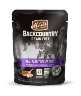 Merrick Grain Free Cat Food with Real Rabbit 3 oz