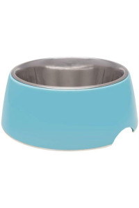 Loving Pets Electric Blue Retro Bowl 1 count - Small