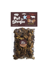 Pet n Shape Beef Lung Dog Treat 3 oz