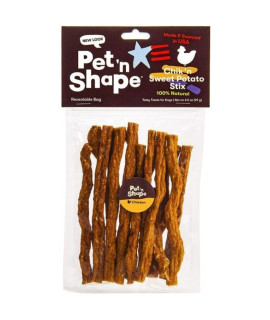 Pet 'n Shape Natural Chik 'n Sweet Potato Stix Dog Treats 3.5 oz