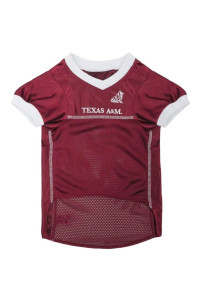 Pets First Texas A & M Mesh Jersey for Dogs X-Large