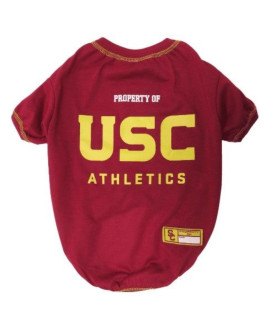 Pets First USC Tee Shirt for Dogs and Cats Large