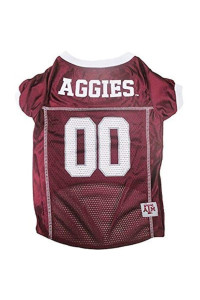Pets First Texas A & M Mesh Jersey for Dogs Small