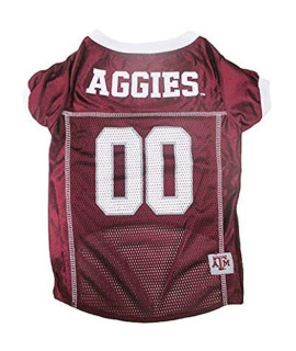 Pets First Texas A & M Mesh Jersey for Dogs Small