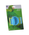 PV HANGING PLASTIC CUP W/MIRROR