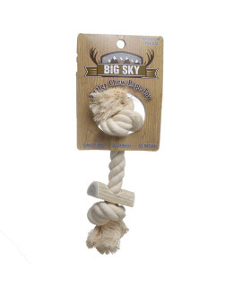 SCP SM ROPE w/ANTLER CHEW AB01W