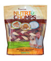 Nutri Chomps Premium Mixed Flavor Braids Dog Chews 6 Inch 10 count