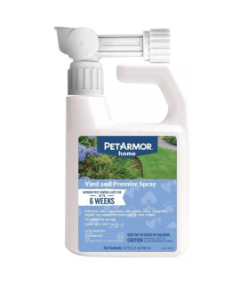 PetArmor Home Flea and Tick Yard and Premise Spray for up to 6 Weeks 32 oz