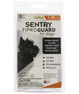 SG FIPROGUARD DOGS <22# 3CT