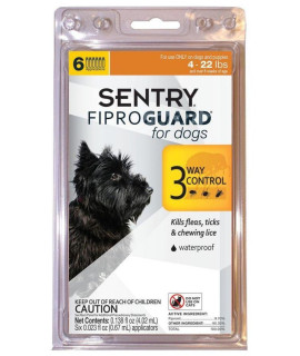 SG FIPROGUARD DOGS <22# 6CT