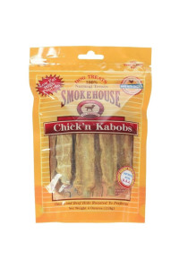 Smokehouse Chick'n N Kabobs Natural Dog Treat 4 oz