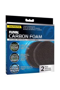 Fluval FX5/6 Replacement Carbon Impregnated Foam Pad 2 count