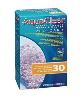 AquaClear Filter Insert - Zeo-Carb 30 gallon - 1 count