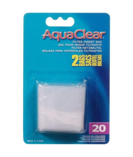 AquaClear Filter Insert Nylon Media Bag 20 gallon - 2 count