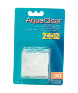 AquaClear Filter Insert Nylon Media Bag 30 gallon - 2 count