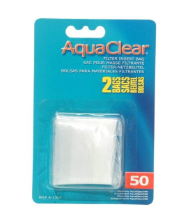 AquaClear Filter Insert Nylon Media Bag 50 gallon - 2 count