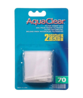 AquaClear Filter Insert Nylon Media Bag 70 gallon - 2 count