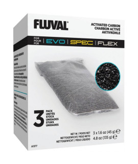 Fluval Spec Replacement Carbon Insert 3 count