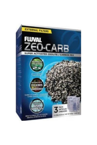 Fluval Zeo-Carb Filter Media 3 count