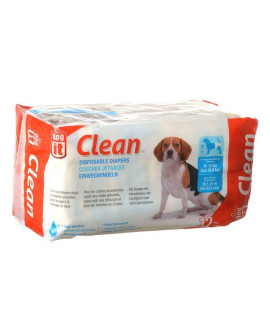 HC 12CT MD DISPOSABLE DIAPER