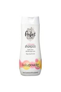 Perfect Coat Puppy Shampoo Baby Powder Scent 16-Ounce