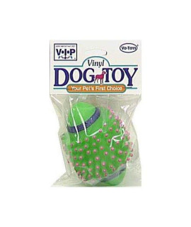 Vo-Toys 499 Toy Dog Vinyl Spike Football, Assorted Color