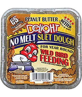 C&S 12581 Peanut Butter Delight Suet, 11.75-Ounce