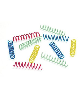 Ethical Thin Colorful Springs Cat Toy, 10-Pack